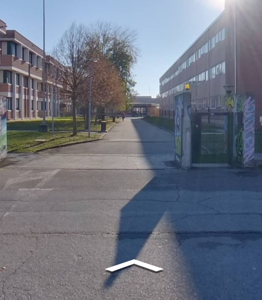 Tour virtuale Newton-Pertini con Street View